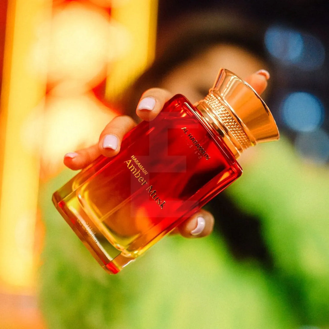 Amber Musk Perfume Bottle