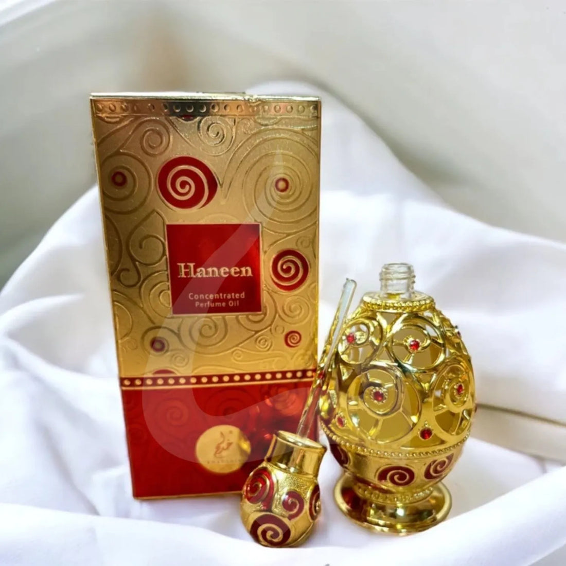 Haneen Gold Oil Bottle