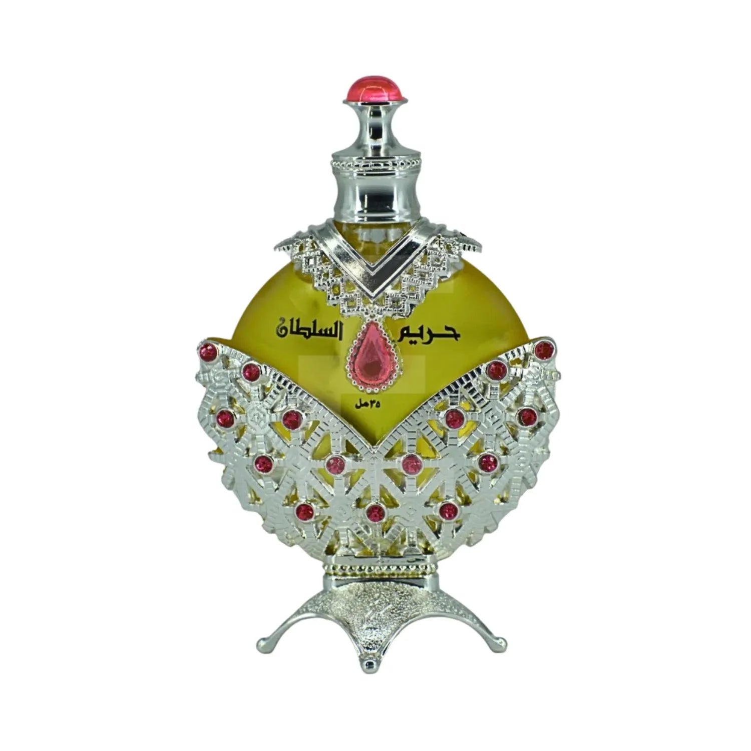 Hareem Al Sultan Silver Perfume Oil Bottle