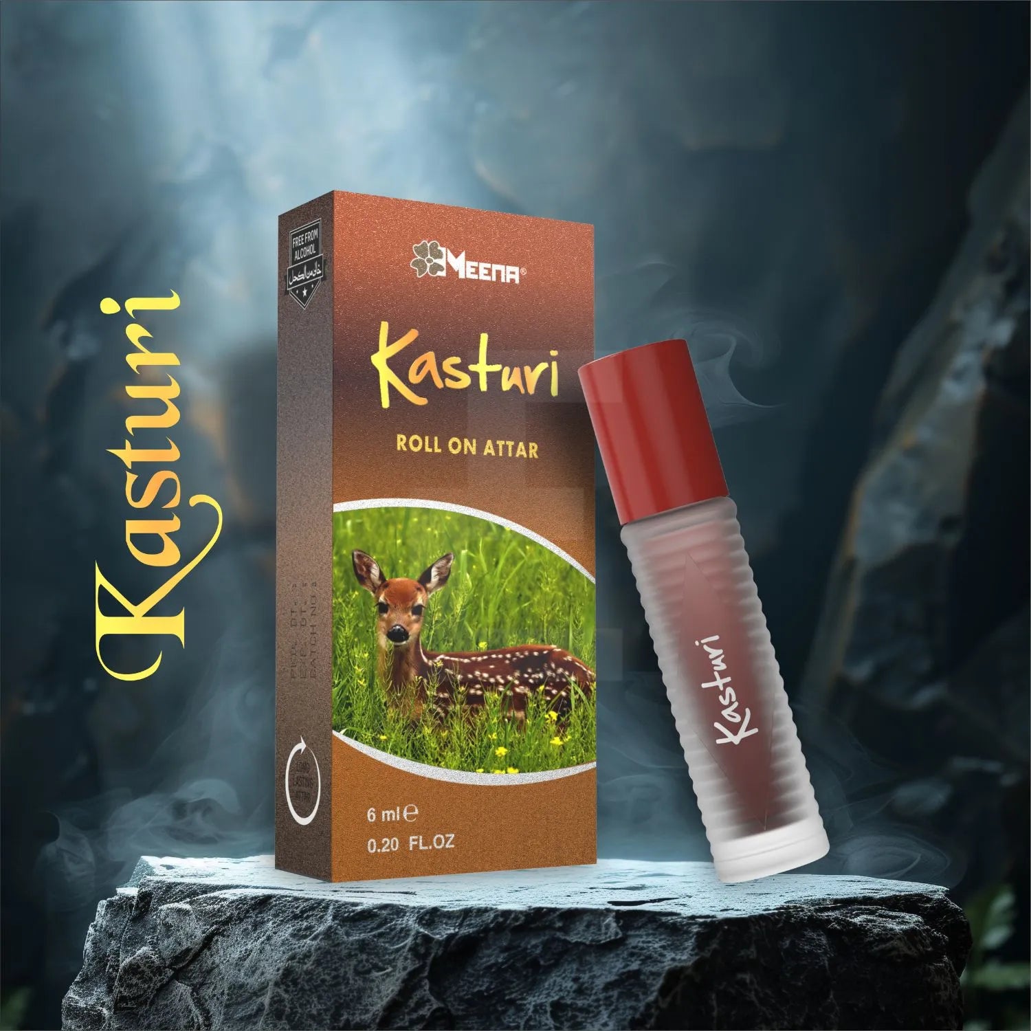 Kasturi Perfume Oil Display