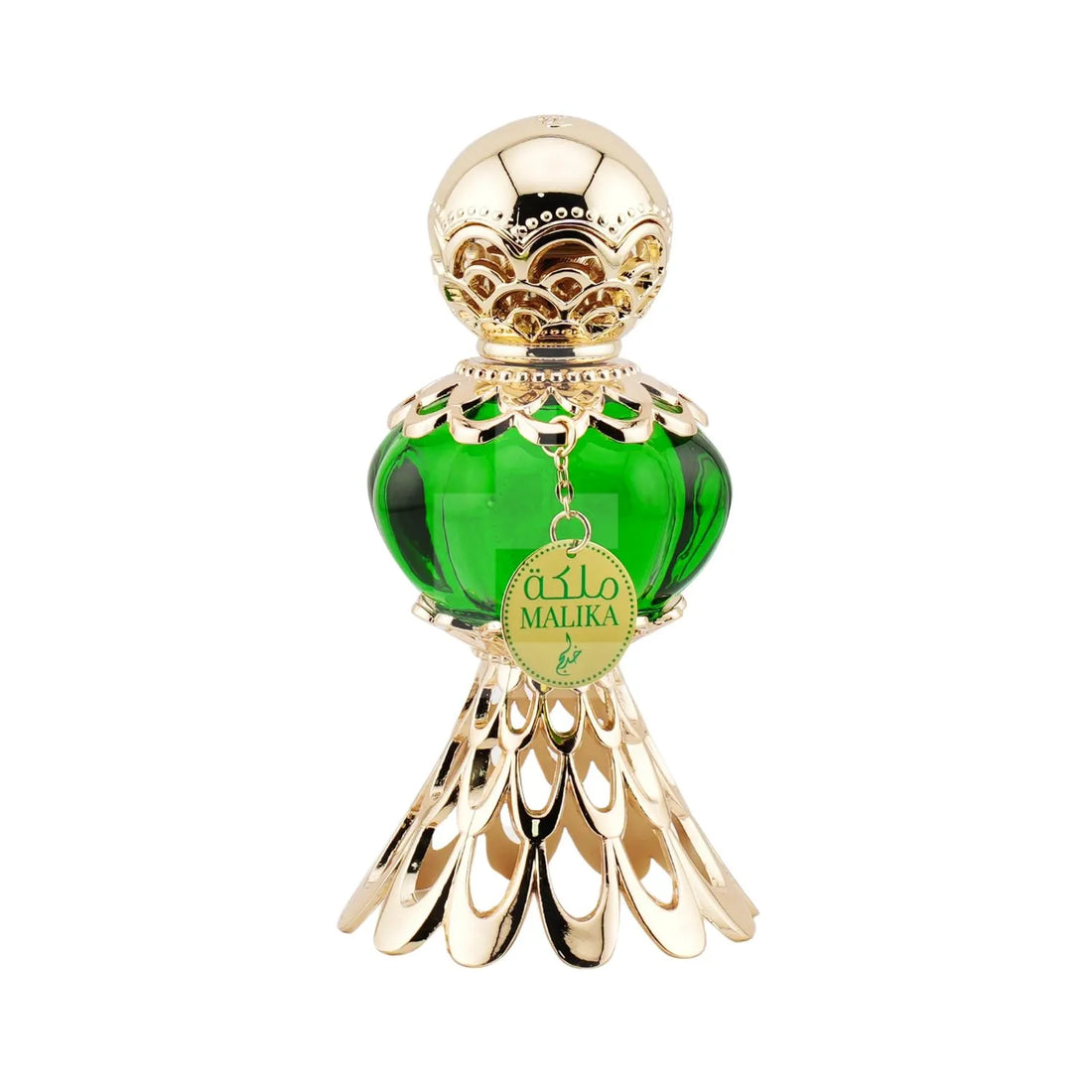 Malika Green Perfume Oil Bottle