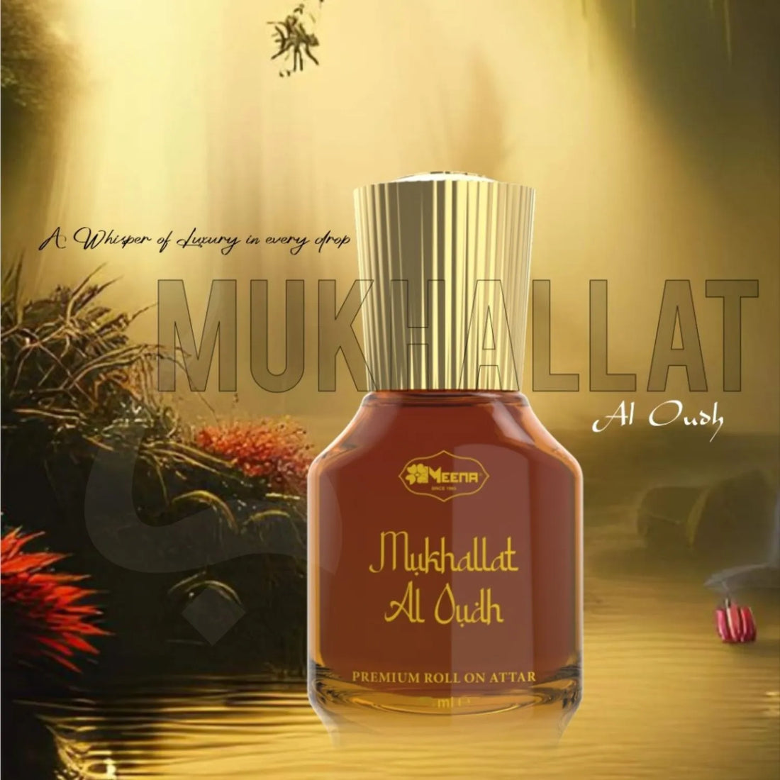 Mukhallat Al Oudh Perfume Oil Bottle