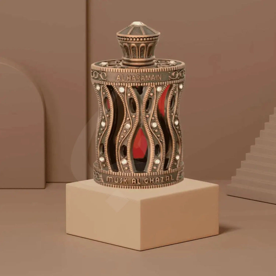 Musk Al Ghazal Perfume Oil Bottle