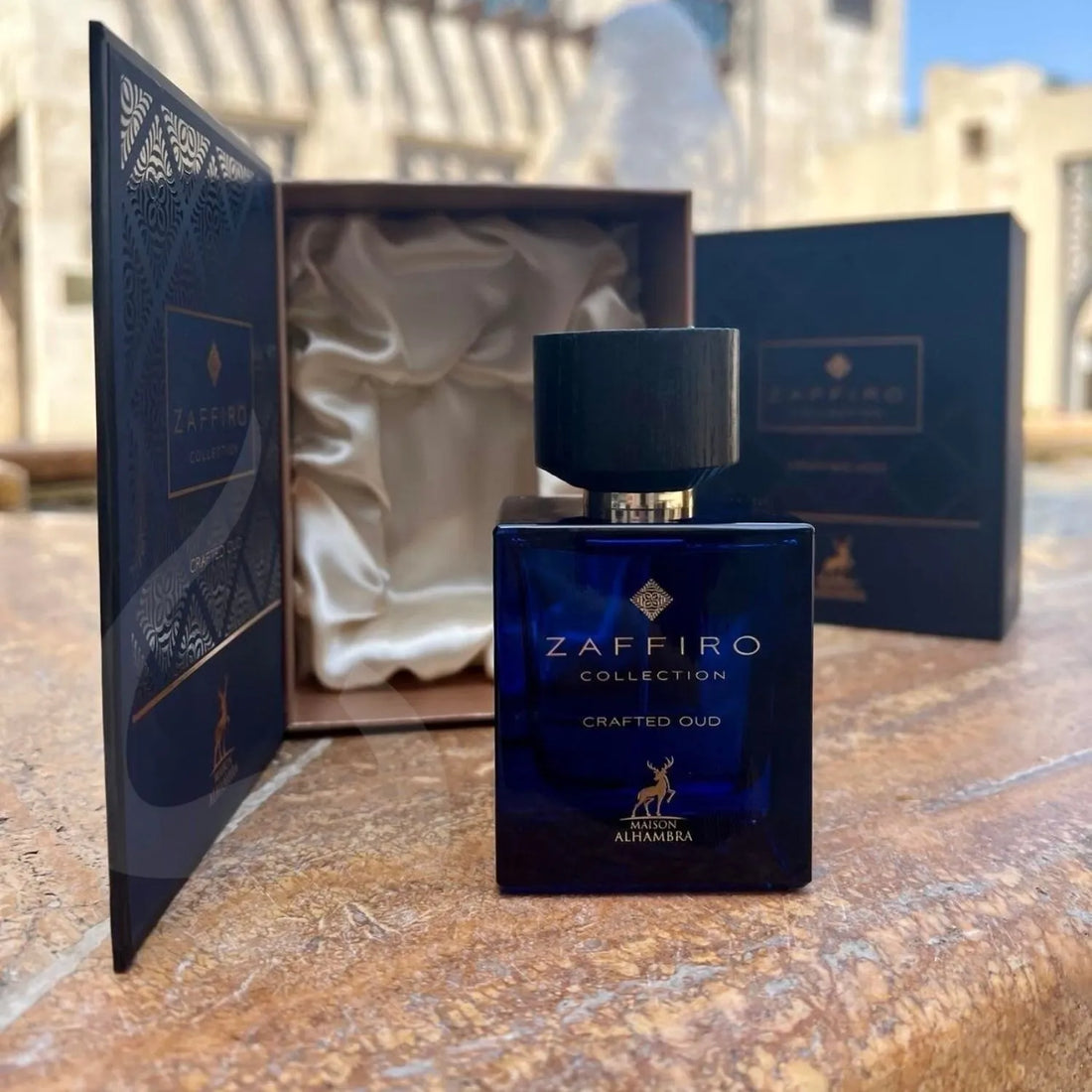 Zaffiro Crafted Oud Perfume Bottle